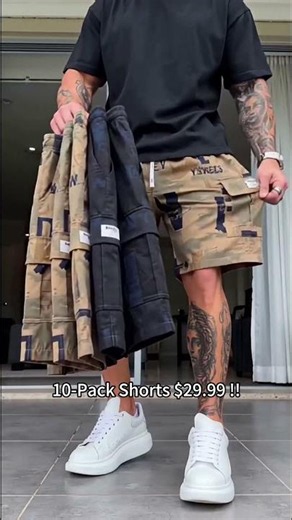 🔥 Summer Must-Have Deal: Men's Cargo Shorts On Sale 🔥
