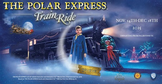 Texas State Railroad’s Polar Express ride opens Friday