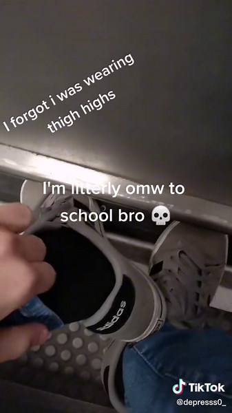 Femboy Fashion: Styling Thigh High Socks for School