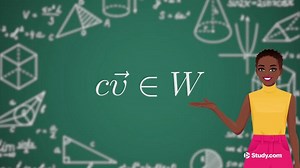 Definition of a Subspace