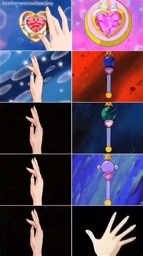 Transformación Sailor Scouts #sailormoon #sailorscouts #sailorsenshi