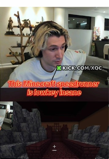 This Minecraft speedrunner is lowkey insane #minecraft #speed #speedrun #insane #lowkey