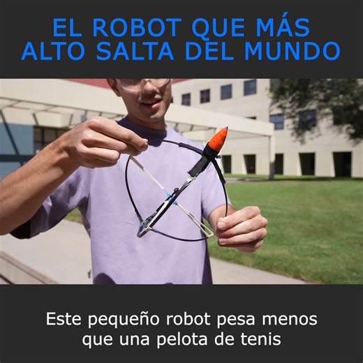 El robot que salta más alto que cualquier otro objeto del mundo | Veritasium en español