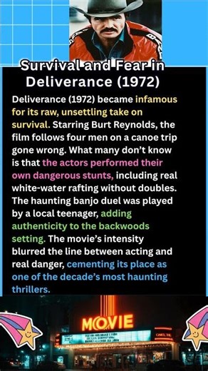 Survival and Fear in Deliverance (1972) #Deliverance #70sMovies #Thriller