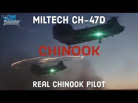 Real CH-47 Pilot Reviews the Miltech CH-47D | In Depth First Impressions | MSFS