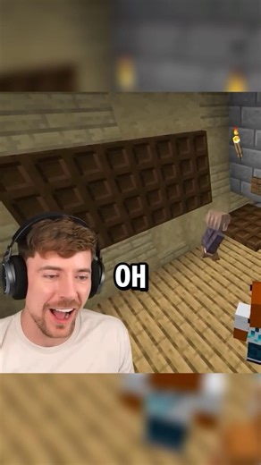 The Best Minecraft Build with Mr Beast 😱👈🏻 #mrbeast #paidpartner