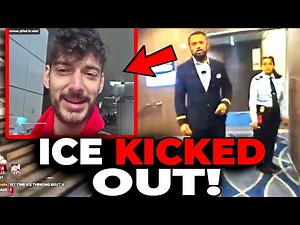 Ice Poseidon Just Got KICKED OUT by Security on Stream!