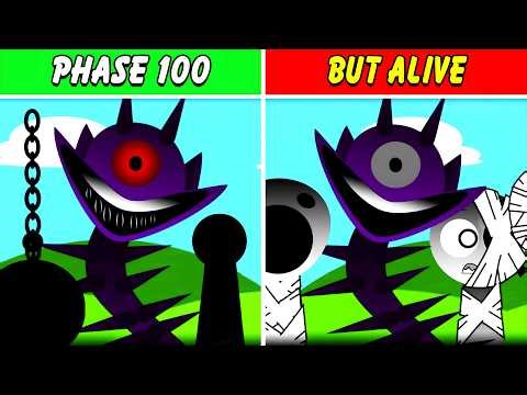 Incredibox Sprunki: Phase 100 Official Project But Alive Version (Best Mod)
