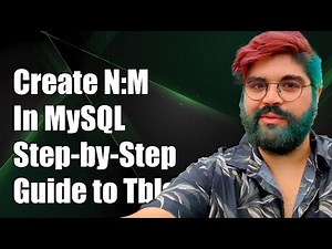 Creating N:M Relationships in MySQL: A Step-by-Step Guide to Tables