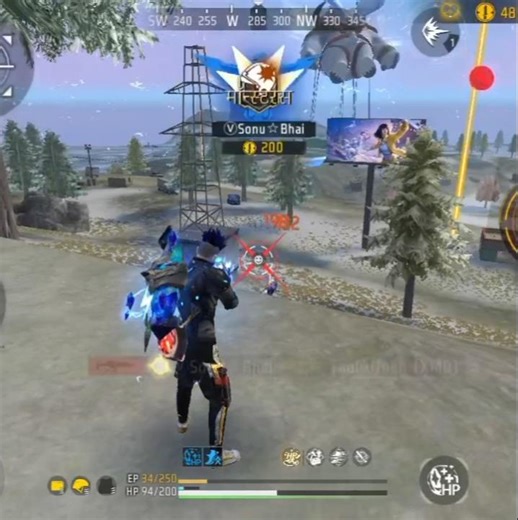 999 IQ MOMENT SOLO VS SQUID FREE FIRE FUNNY MOMENTS BATTLE ROYALE #shorts #wait for end