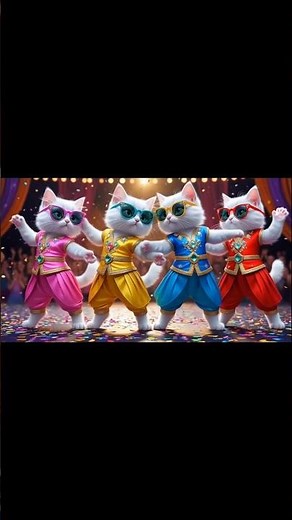 cute Cartoon dancing #aivideo 🤩🤩