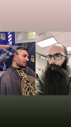 That's not a beard fade it's a beard shaved. | Beard Laws