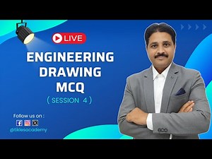 ENGINEERING DRAWING OBJECTIVE QUESTIONS (MCQ) SESSION 4 ‪@TIKLESACADEMY‬
