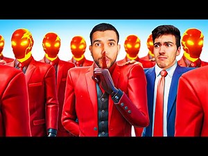 I'm sneaking into Theo's Hide and Seek game on Fortnite!