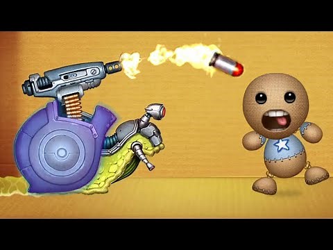 FUN ROBOT SNAIL vs The Buddy | Kick The Buddy