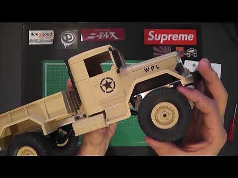 WPL B-1 1/16 2.4G 4WD RC Military Truck