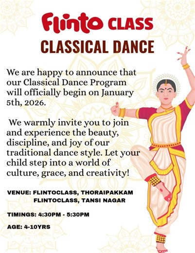 Classical dance plays a beautiful role in early childhood development!