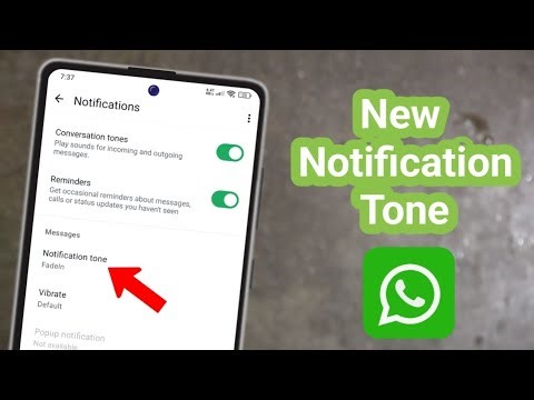 How to Change WhatsApp Notification Tone