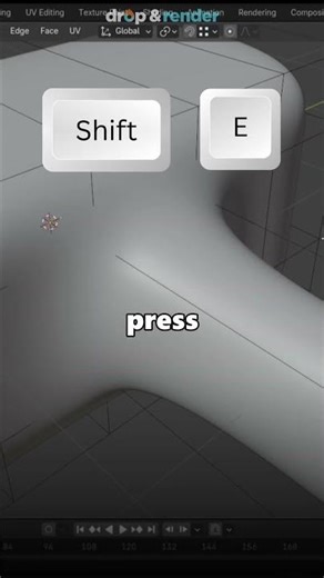 Edge Crease in Blender!