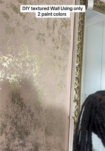 DIY Textured Wall with Two Paint Colors Tutorial