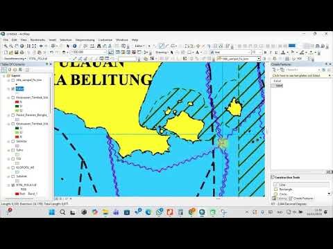 Digitasi On Screen di ArcGIS