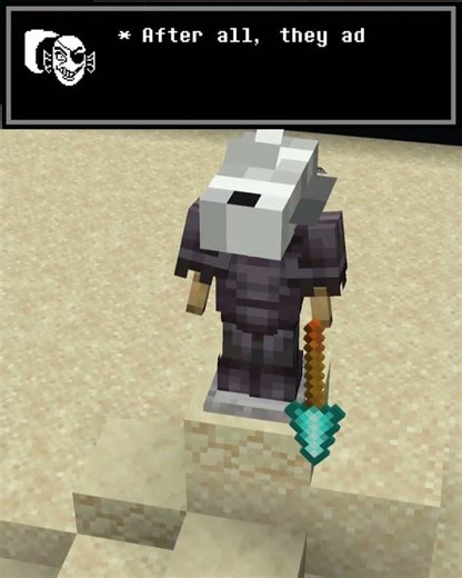 Undyne!? Why Are you here!??!?? #minecraft #undertale #undyne