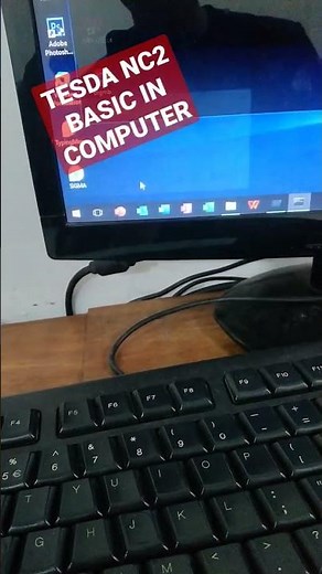 TESDA NC2 BASIC COMPUTER LEARNING