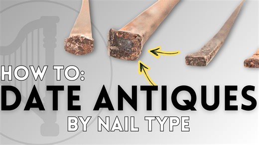The ONE detail every antique collector should know. Nail heads can tell you more about the age of a piece than you might think. In this video, Ken breaks down how historians and seasoned collectors use nails to help date furniture and antique heirlooms. Let us know what you would want to learn next! #AntiquingTips #antiquenails #harpgallery #LearnSomethingNew | Harp Gallery Antique Furniture