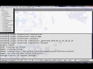 WD 01 SublimeText3 Installation