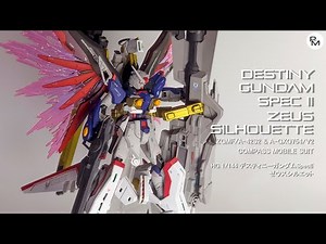 HG DESTINY GUNDAM Spec II & ZEUS SILHOUETTE: Gunpla Customization [Gundam SEED Freedom]