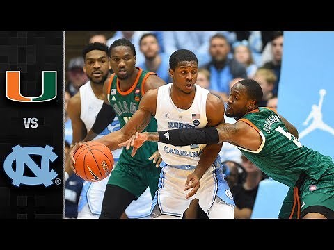 Miami vs. North Carolina Basketball Highlights (2018-19)