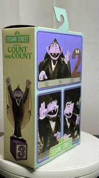 Sesame Street Count Von Count Ultimate Edition figure NECA