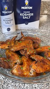 1.4K views | These brined wings will have everyone asking, "Where did you order from?" The secret to restaurant-quality wings is salt! An 8 - 24 hour brine on your wings before you prep and cook them makes for juicy, tender, fall-of-the-bone goodness. Don't forget to like and save for the BIG GAME!  #MortonSalt #GameDay #HomemadeWings #SuperBowlWings #WingRecipes | Morton Salt | Facebook