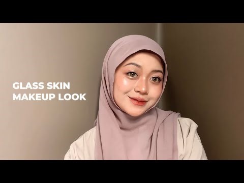 Tutorial Makeup Kulit Kaca yang Awet Seharian | Soft Korean Glass Skin Makeup |
