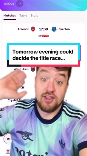 Title Deciding Night: Arsenal vs Everton