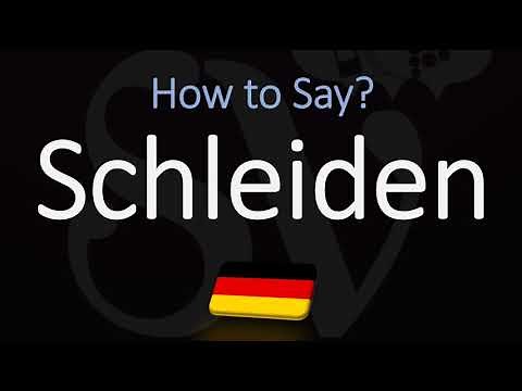 How to Pronounce Schleiden? (CORRECTLY) Meaning & Pronunciation