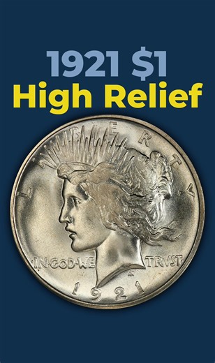 1921 High Relief Peace Dollar: Story, Design, and Rarity Explained