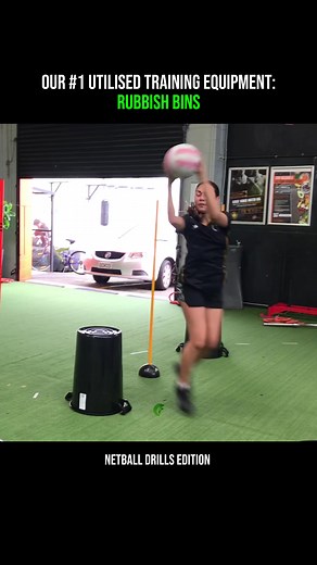 Creative Training Drills Using Rubbish Bins for Multiple Sports