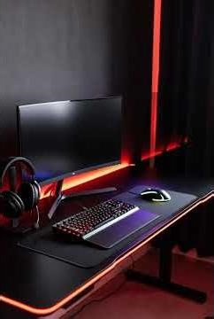 Black Computer Setup