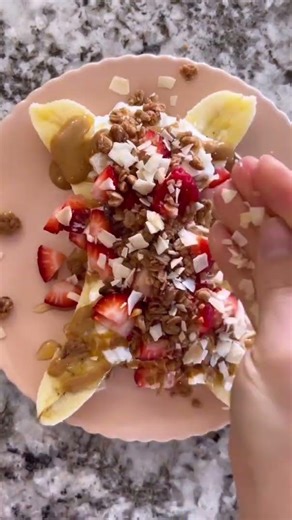 Healthy Banana Split