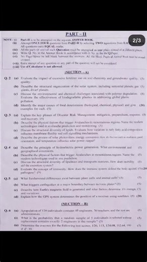 CSS 2026 Paper – General Science & Ability (GSA)