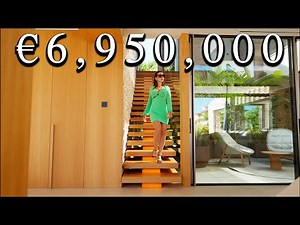 Touring a Brand NEW Ultra Modern Villa in Marbella, Spain!