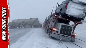 Jackknifed Semis Wreak Havoc on Minnesota Interstate as High Winds Stall Cleanup