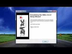 شرح لبرنامج فك الملفات الملفات المضغوطة المجاني IZArc