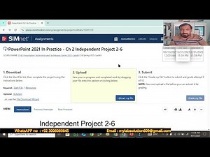 PowerPoint 2021 In Practice - Ch 2 Independent Project 2-6 | PowerPoint Ch2 Independent Project 2 6