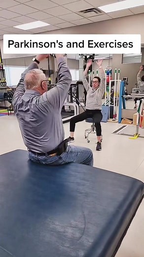 @Rehab4Life Nice demonstrates of LSVT BIG in, an evidence based treatment for Parkinson’s Disease. provided by certified PTs and OTs (LSVT LOUD is provided by SLPs). #parkinsonsawareness #parkinsons #LSVT #OT #PT #ST #outpatienttherapy #ota #pta #aginggracefully #eldercare