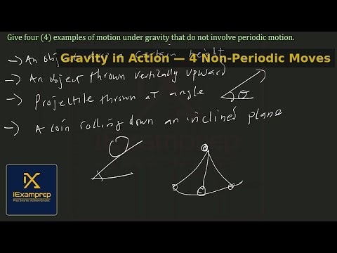 Motion Under Gravity | 4 Non-Periodic Examples You Should Know
