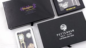 Custom Golf Divot Tool Hat Clip Ball Marker Golf Accessories Set Promotional Golf Gift Set in Gift Tin Box