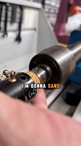 Today we’re highlighting one of the tools we use daily in the shop — the lathe. In this clip, we’re walking through how it helps us with tasks like sanding a tenon cork, as well as what goes into prepping and running the machine. Curious about more tools we use behind the scenes? Drop a comment and let us know what you'd like to see next! #clarinet #Burkewoodwinds #instrumentrepair #lathe #woodwinds | Burke Woodwinds