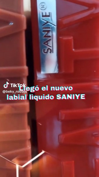 Labial liquido SANIYE mate de larga duración ✨💅@SANIYECOSMETICOS #viral #makeup